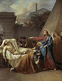 Христос воскрешает сына наинской вдовы. 1783. Холст, масло. Музей Тессе, Ле-Ман