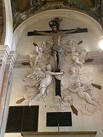 Crucifix de l'aile gauche, Cathédrale d'Udine