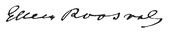 signature d'Ellen Roosval von Hallwyl