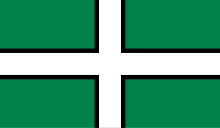 Flag of Devon.svg