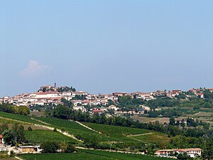 フラッシネッロ・モンフェッラートの風景