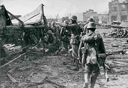 Tyske infanterister i Stalingrad, 12. november 1942.