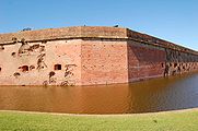 Ft. Pulaski wall