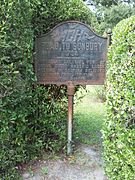 Old Sunbury Road marker