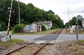 Le passage à niveau.