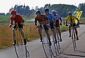 Competição Penny-farthing à Suécia/Ystad 2021.