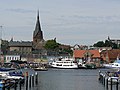 Flensburg, sayı baxımından ən çox Danimarkalı az olan şəhərdir.