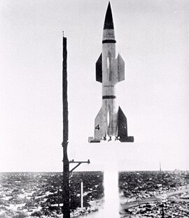 最初のヘルメスA-1テストロケット