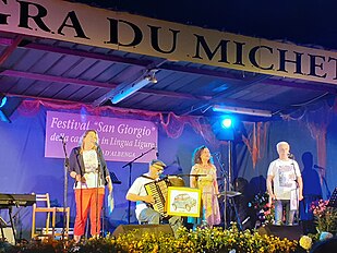 I Pertinaci della Sabazia, ezibisiùn au Festival de San Zorzu 2023, seâ finâle, categurìa grùppi