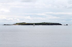 Île aux Chevaux, vue de l'île d'Houat (Er Beg).