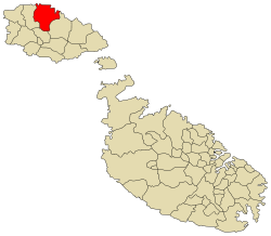 Localité de Zebbug à Malte