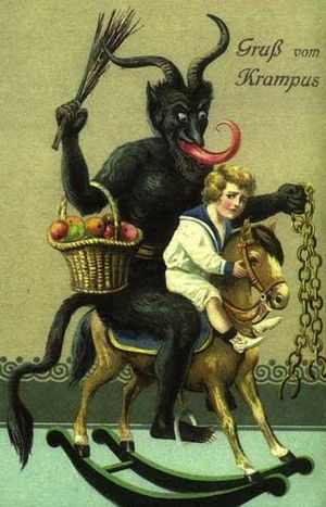 Gruß vom Krampus!