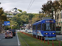 Kumamoto city tram