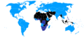 Map of the legal status of Ploygamy