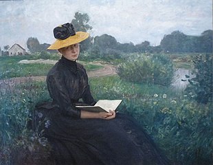 Portrait of Maria (1888), Leopold's sister
