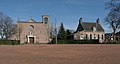 Lievelde, l'église: la Christus Koningkerk et le presbytère