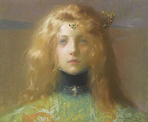 Mladá dívka, 1899