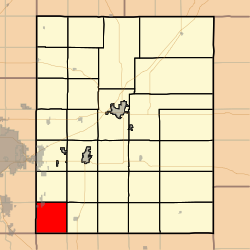 Location in Butler County