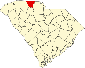 Localisation de Comté de Cherokee(Cherokee County)