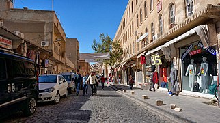 Strada del centro di Mardin