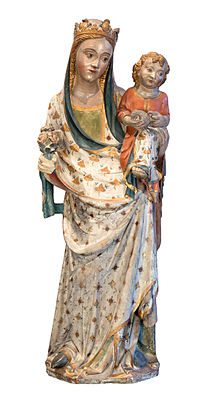 Miniatura para Escultura de la Virgen María (Zaidín)
