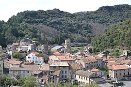A general view of Mas-Cabardès