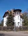 Villa mit Einfriedung