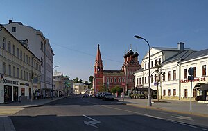 Вид на Нижнюю Радищевскую с Таганской площади.