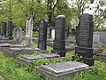 Přivezené náhrobky ze Starého židovského Hřbitova