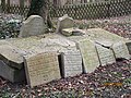 Sammlung der geretteten Bruchstücke Friedhof Niederhof