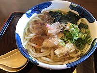 信州庵大岩店のにかけうどん