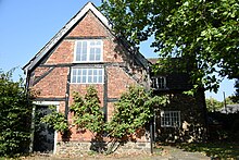 'The Old Cottage' on campus, reputed to be Loughborough's oldest complete dwelling. OldCottage LoughboroughUniversity.jpg