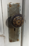 Original Doorknob - Church Entrance