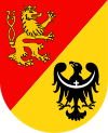 herb powiatu lwóweckiego
