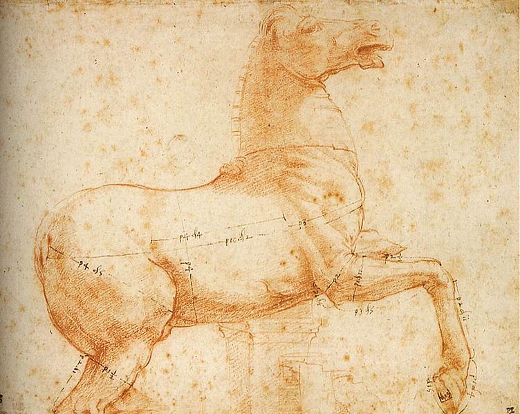 : Raffaello,    scultura equestre.jpg