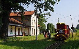 Het station in Kańczuga