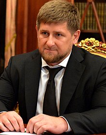 Ramzan Kadyrov, leader of the pro-Russian Kadyrovites who fought against Ukraine during the Russian invasion of the country Ramzan Kadyrov, 2014.jpeg