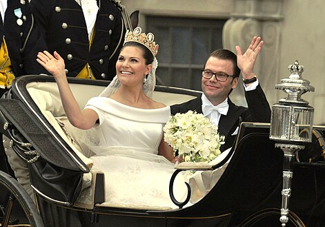 Casamento de Victoria, Princesa Herdeira da Suécia e Daniel Westling em 19 de junho de 2010