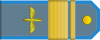 Sergeant rank insignia (North Korean Air Force).svg
