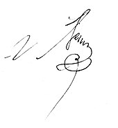 signature de Jean-André Sers