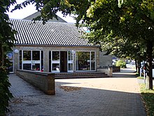 Studenternes Hus (The Students House), built in 1964 Studenternes Hus (Fredrik Nielsens Vej).jpg