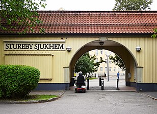 Portalbyggnad för Stureby sjukhem