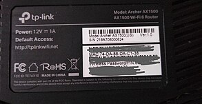 TP-Link AX1500 Wi-Fi 6 Router Specs