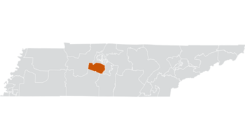 Сенат Теннесси, 23 округ (2010) .png