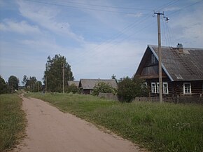 Улица деревни Турея