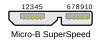 USB 3.0 Micro-B receptacle.svg