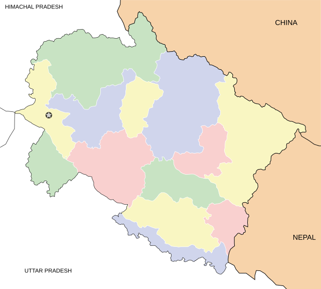 File:Uttarakhand_locator_map.svg