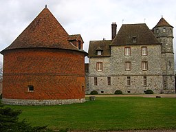 Slottet Vascoeuil som bebotts av historikern och författaren Jules Michelet