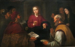 Antonio Viladomat, Jesús entre los doctores (h. 1720)