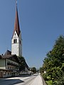 Volders, kerk: die Katholische Pfarrkirche Sankt Johannes der Täufer